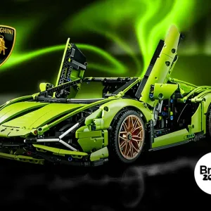 ‼️3696 деталей‼️Конструктор Lamborghini Sian FKP 37 1:8 (42115)