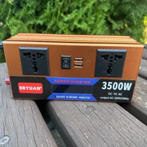 Преобразователь 3500W ‼️Бесперебойник 12-220W Аккумулятор Инвертор