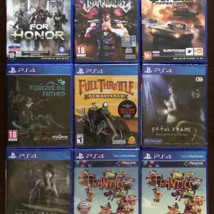 Sony PS4: Fatal Frame, The Evil Within, Divinity Original Sin, Doom Dark Souls, Безумцы FarCry Final Fantasy FIFA Fallout, Devil May Cry, Daymare