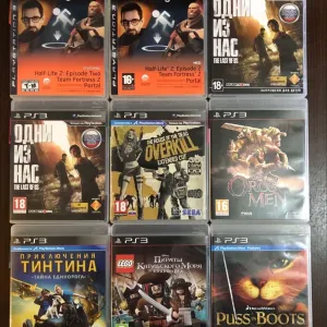 Sony PS3: Orange Box, Одни из Нас, Кот в Сапогах, Neverdead, Prototype 2(російський, NBA Jam, NHL Prince Persia Naruto SpiderMan Приключения Тинтина