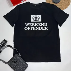 Футболка/чорна /чоловіча/weekend offender/футболка  weekend /вікенд