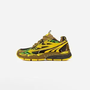 Кросівки Off-White BE Right Brown/Yellow premium | Кроссовки чоловічі жіночі