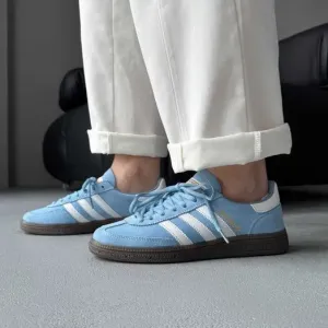 Кросівки Adidas Spezial Handball Blue - White premium | Кроссовки Адидас жіночі чоловічі