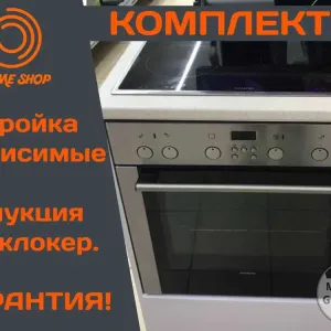 ЗАВИСИМЫЙ Комплект MIELE M2198 Варочная Панель + Духовка ВСТРОЙКА Б\у