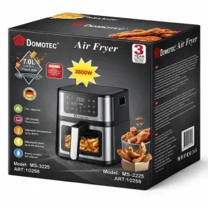 Аерофритюрниця +Гриль DOMOTEC MS-3225 7л  3800W  Аерогриль