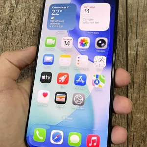 iPhone 16 Pro Max 256GB Black Titanium Neverlock идеальное состояние 100% родной АКБ!