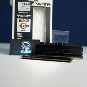 Patriot Viper 4 Blackout DDR4 16GB (2x8GB) 3600 MHz | МАГАЗИН | Гарантія 90 днів