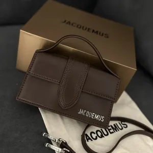 Сумка Jacquemus lux, жакмюс акція беж та винний кольори