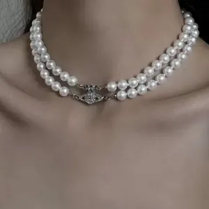 Намисто Vivienne Westwood/ двошарове намисто Vivienne Westwood/ y2k