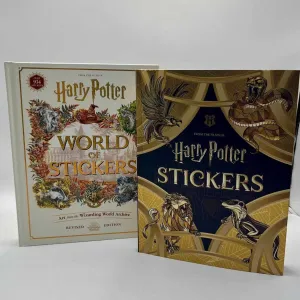 Книга Harry Potter World of Stickers: Art from the Wizarding