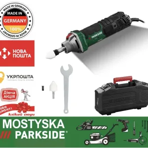 Пряма шліфувальна машина PARKSIDE PGS 500 C2, пряма шліфмашинка парксайд, гравер парксайд