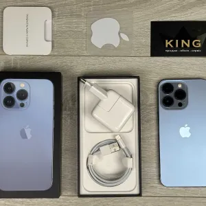 Apple iPhone 13 Pro - 128GB - Sierra Blue Neverlock ІДЕАЛ 100% АКУМ №390