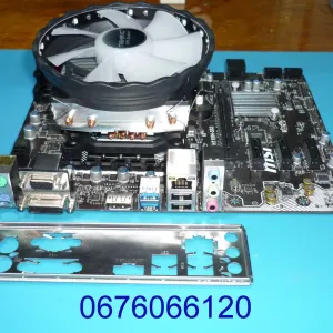 игровой комплект 1151 i7 8700 6/12ядер мать память  кулер