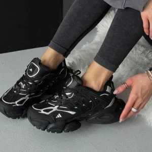 ‼️Останні Розміри‼️Кроссовки Adidas Vento XLG Runner Deluxe Black/Кросівки Жіночі Адідас Венто