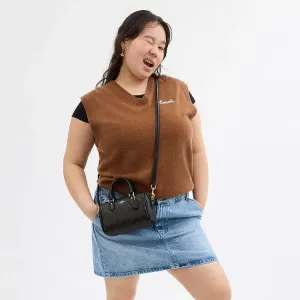 Сумка Coach Mini Rowan Crossbody In Signature Canvas маленька