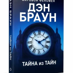 Книга «Тайна из тайн» — Ден Браун (твердая на русском)
