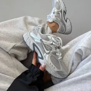 Кросівки Кроссовки NIKE ZOOM V5 RNR Silver White Серебрянный Белый Срібний Білий Кросовки демісезон