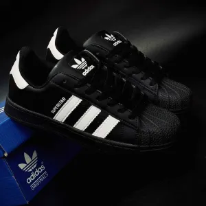 Легенда вернулась / Adidas Superstar / женские суперстары / натуральная кожа / adidas superstar black / кросовки адидас класика