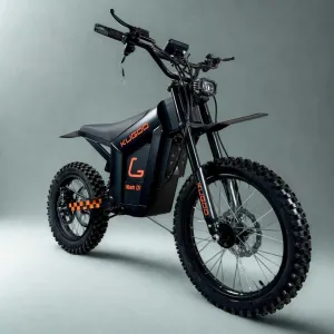 ‼️СКЛАД Київ ‼️ Електропітбайк KUGOO Wish 01 MAX 4000W 35Ah BLACK EDITION у наявності на самовивіз