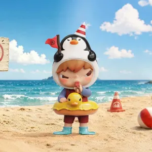 Оригінал‼️Pop Mart Hirono Penguin Lifeguard Figure