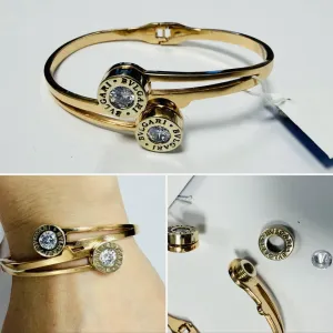 Золотой браслет BVLGARI