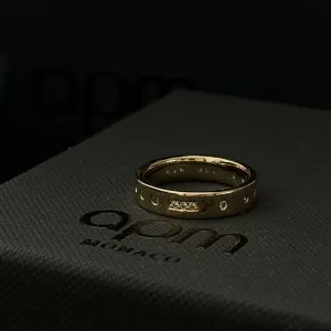 APM Monaco Morse Code LOVE RING. Кольцо новое. Полный комплект.