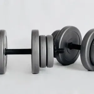 Гантелі 2х10кг GREY