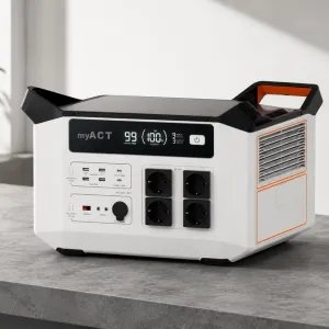 ЗАРЯДНА СТАНЦІЯ myACT AP2200 2200W, Ємність - 2160Вт/год