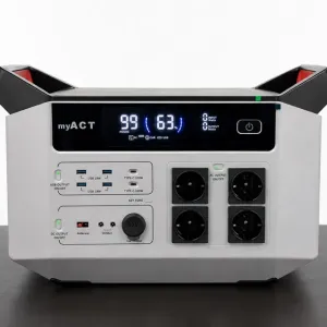 Зарядна станція MYACT AP2002 2000W, Ємність 1872 Вт/г