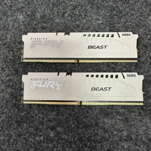 Оперативна памʼять DDR5 64gb 6000 mhz Kingston Fury White