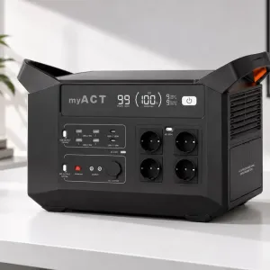 Зарядна станція MYACT AP3000 3000W, Ємність 2880 Вт/год