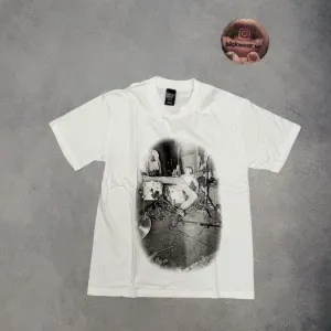 Футболка Number Nine Kurt Cobain photo white balenciaga project gr