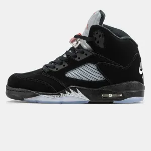 Кросівки Nike Air Jordan 5 Black Metallic premium | Кроссовки Найк чоловічі