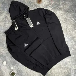 Чоловічий теплий костюм на флісі adidas. Оригінал