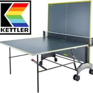 Настольный теннис Все для тенісу. Теннисный стол KETTLER Indoor Тенісний стіл складний на колісній платформі. Тенисный стол  Настільний теніс