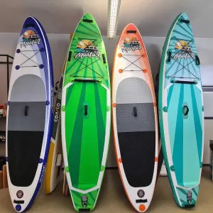 AQUALUST Борд Дошка SUP САП доска НОВАЯ 2 СЛОЯ 320 см. Board Paddle SUP дошка 2 шари слоя доска надувна Stand Up Paddle board борд SUB SAP надувная