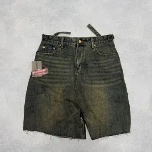 шорты Balenciaga Washed Green shorts M L