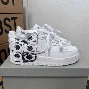 Женские кроссовки Nike Air Force 1 Low х Comme des Garçons Supreme