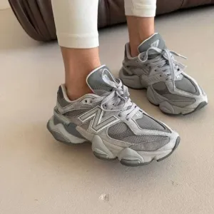 Кросівки New Balance 9060 Silver Grey premium | Кроссовки жіночі чоловічі