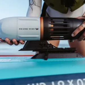 Електромотор для SUP дошки каяка та дайвінгу Aqua Marina Bluedrive X PF-240X Електро FIN SUP САП плавник каяк байдарка Электро SPINERA доска дошка SUP