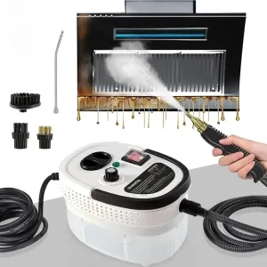 Пароочисник Domotec MS-5354 3200W потужний ручний відпарювач для дому