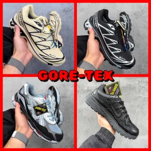 Кросівки на Gore-TEX та термопідкладці на осінь / єврозиму Salomon/Asics/Nike | Унісекс | Розміри 36 - 45 | Гортекс
