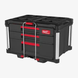 Ящик Milwaukee PACKOUT з 2+1 висувними відсіками