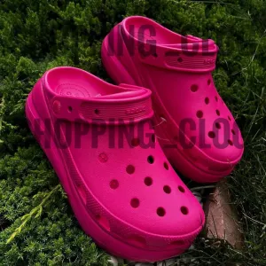 Сабо класік жіночі Крокс Crocs Classic Crush беж білі чорні