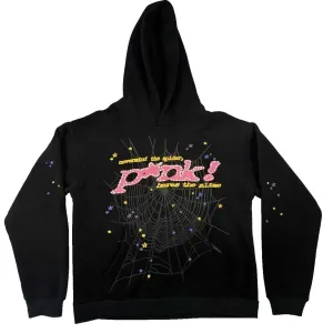 p5der & Young Thug Blue Hoodie | Худі Спайдер & Янг Таг Кофта балахон Панк Пінк Худак бомбер