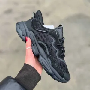 Кросівки Adidas Ozweego Adiprene Triple Black premium | Кроссовки Адидас чоловічі жіночі