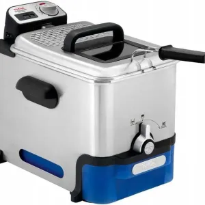 Фритюрниця Tefal Oleoclean Pro Inox & Design FR804015 картопля фрі фастфуд