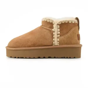 Уггі UGG Eskimo Ultra Mini Platform Chestnut premium