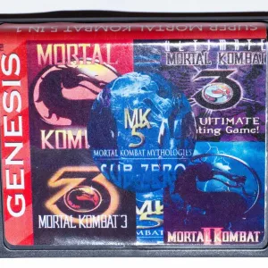 НАЛОЖКА! Картриджі збірники Sega Mega Drive 2 - Мортал Комбат 5в1 ТУТ!
