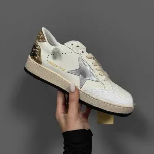 Кросівки Golden Goose GGDB Ballstar Golden Cream (Люкс якість) | Кроссовки жіночі